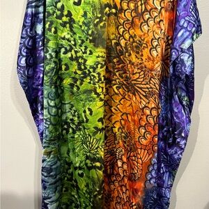 Ashro Purple and Gold Patterned Fabric